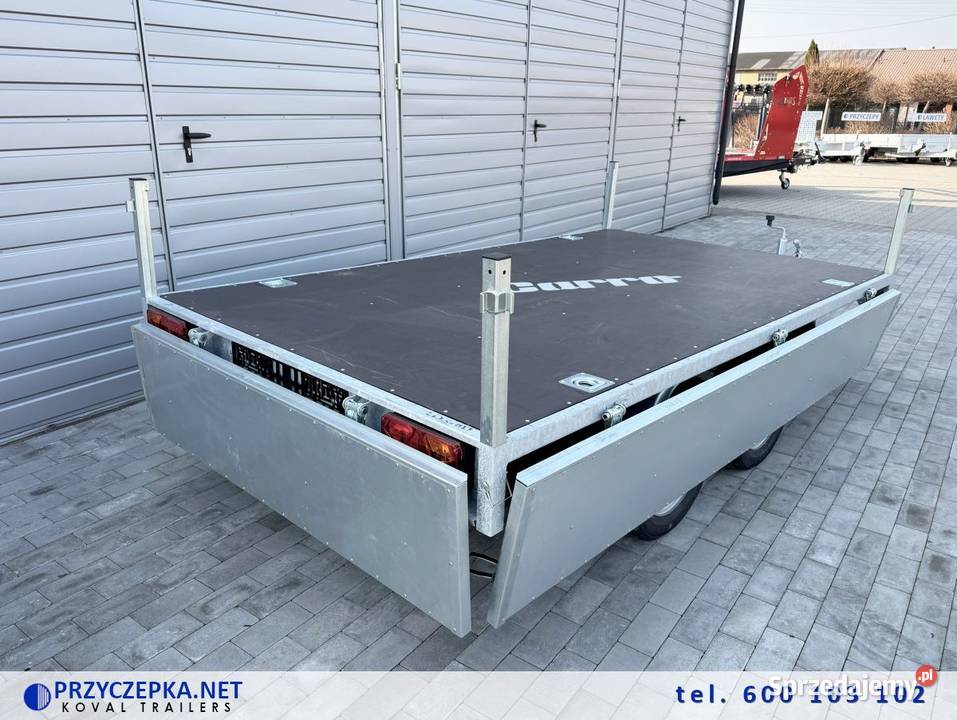 Mocna przyczepa lekka CARRO DELTA 2615 2w1
