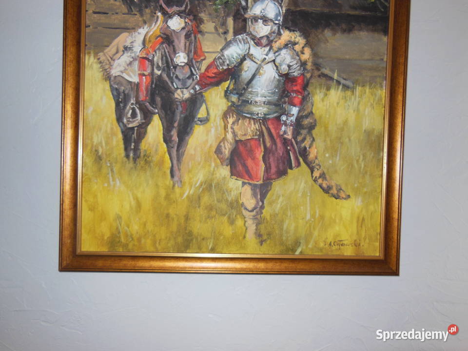 Obraz 50x60 Husarz Artur Orłowski Kielce sprzedam