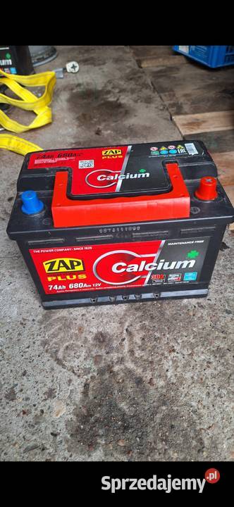 Akumulator Zap plus 74ah 680ah test Nowy Dwór Gdański