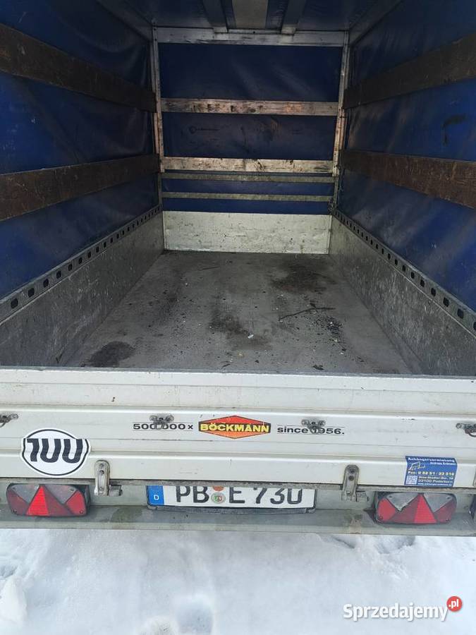 Boeckmann Niemiecka przyczepka dmc 2000 305x150 1750kg Krasowa