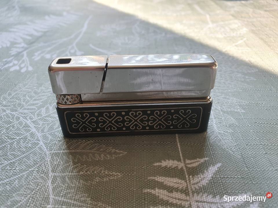 Stara retro zapalniczka gazowa vintage PRL Solnica