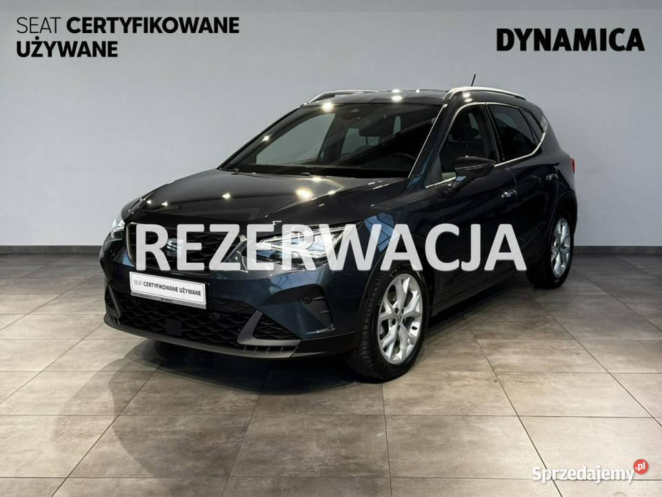 Seat Arona FR 10TSI 110 M6 20222023 r salon fa nawigacja małopolskie Myślenice sprzedam
