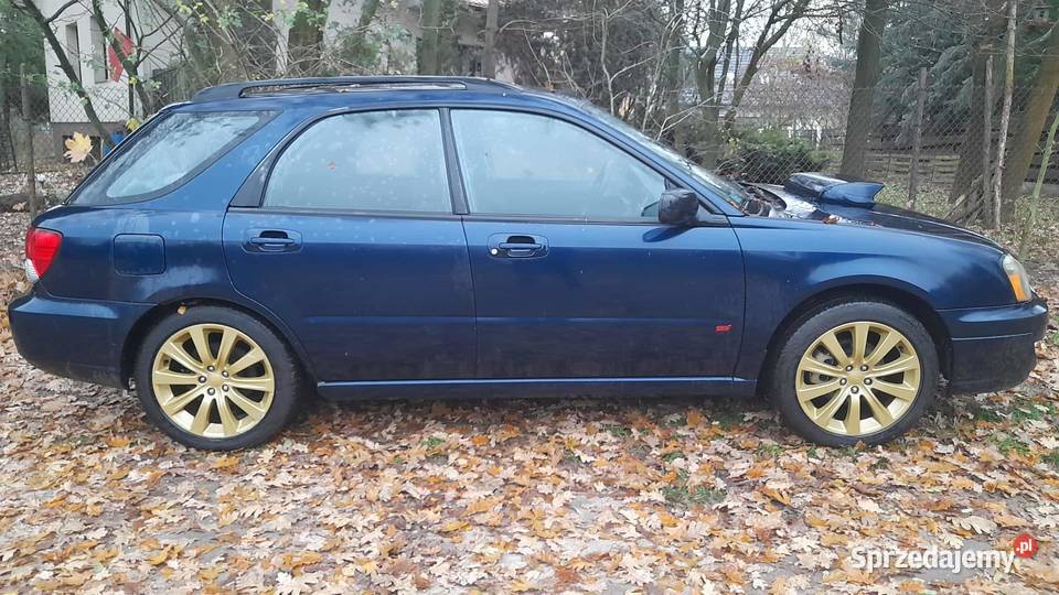 Subaru Impreza 25 RS Uszkodzony Silnik Motoryzacja Podkowa Leśna