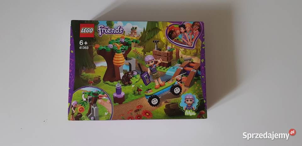 Nowe LEGO Friends 41363 Leśna przygoda Mii Warszawa