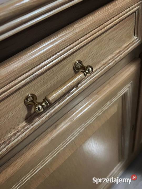 KOMODA z lustrem jasne drewno 230 szafki Siedlce