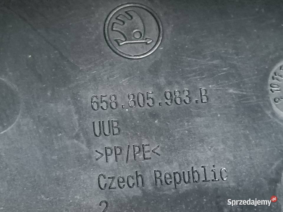 SKODA KAMIQ 19 NADKOLE LEWY PRZÓD 658809961