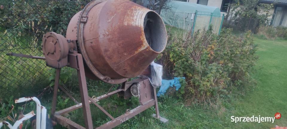 Betoniarka trójfazowa 400V solidna i sprawna Betoniarki Czaniec