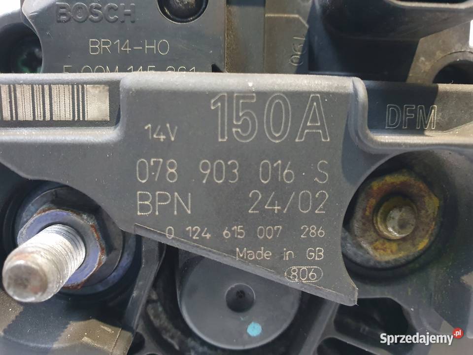 ALTERNATOR Audi A4 B6 30 V6 078903016S