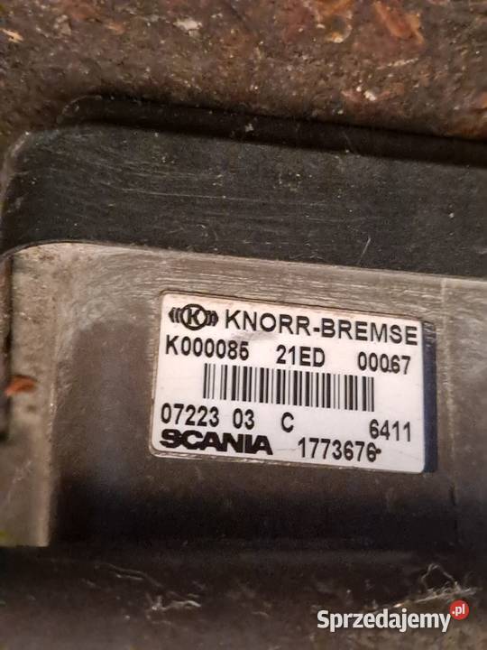 1773676 K000085 SCANIA R MODULATOR ZAWOR EBS ciężarowe Zawichost