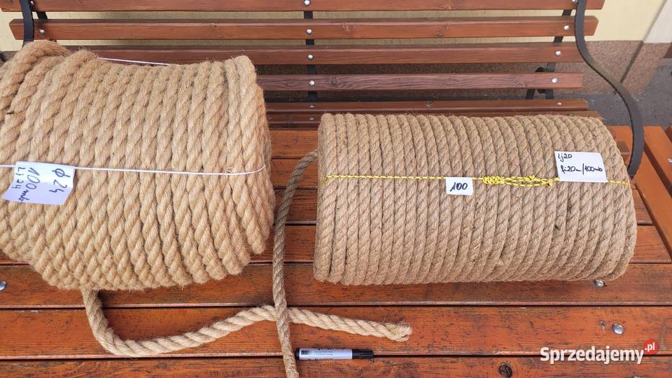 Linapowróz sznurek linka jutowa lina zeglarska Rzeszotary sprzedam