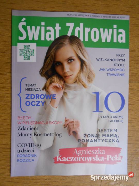 Świat Zdrowia Kwiecień 2022 Agnieszka Parczew