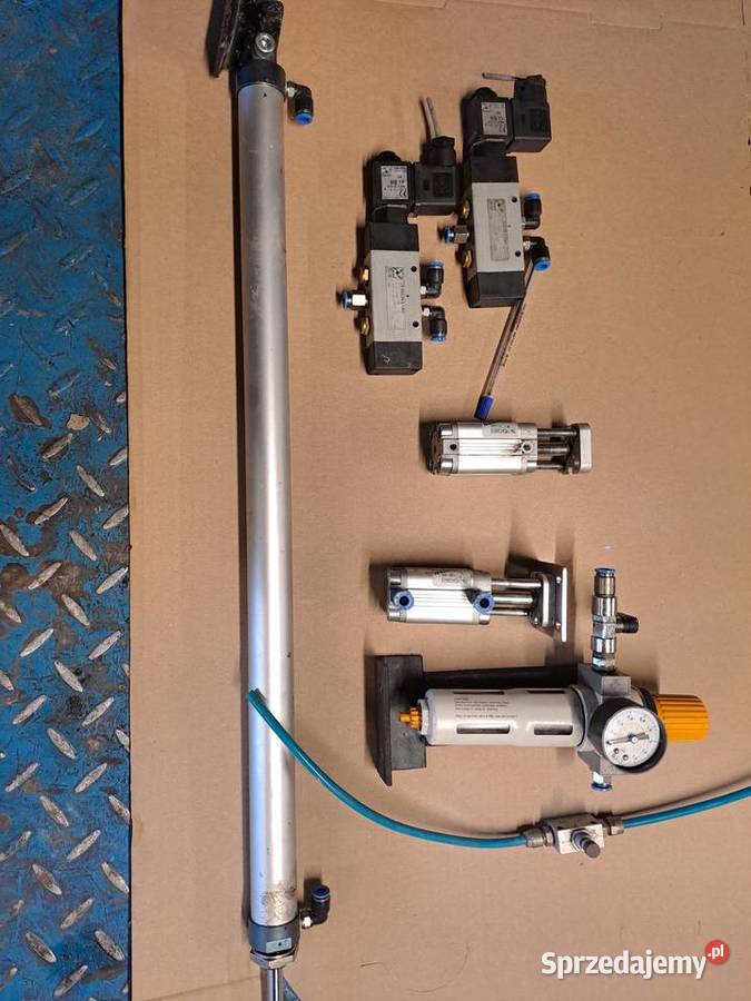siłowniki pneumatyczne reduktor zawory sterujące Żurawica sprzedam