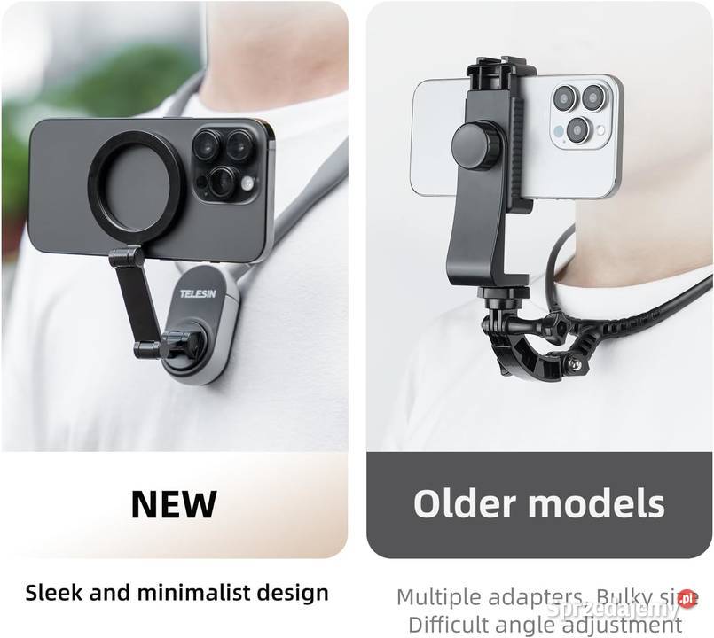 Magnetyczny uchwyt mocowanie smycz na szyję kark Zawiercie