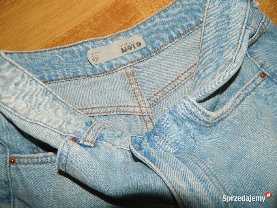 TopShop jeansowe spodenki szorty W24