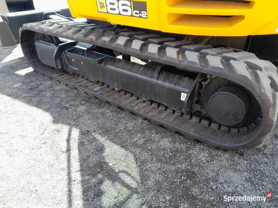JCB 86C2 2021R KOPARKA 8 TON GĄSIENICOWA CAT wielkopolskie Krotoszyn