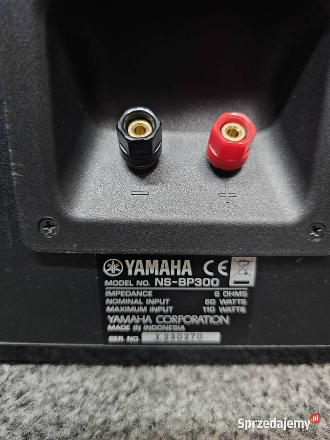 Kolumny stereo YAMAHA NSBP300 pianocraft Kraków