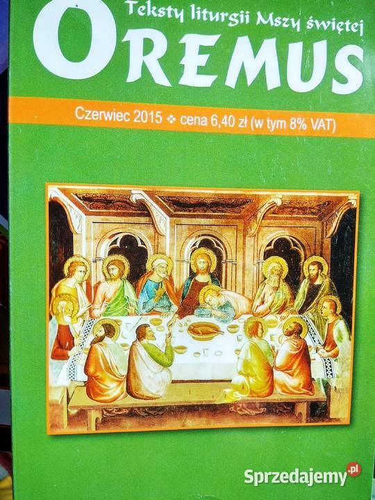 Oremus seria książek religijnych antykwariaty Warszawa
