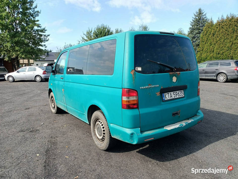 Volkswagen T5 Volkswagen T5 19TDI 102 07r małopolskie Tarnów