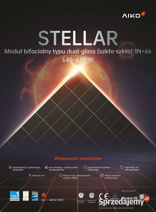 Panel fotowoltaiczny AIKO 650W Bifacial