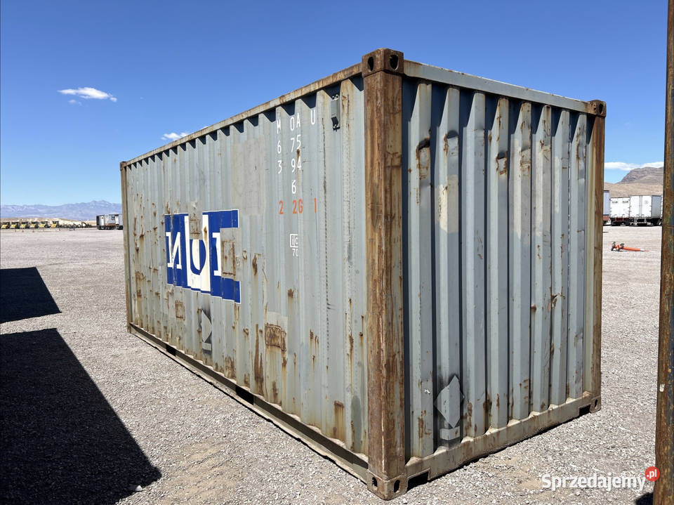 Kontener morski magazynowy 20DV 6 metrowy Olsztynek sprzedam