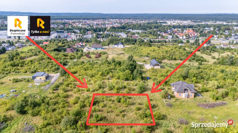 Działka 770m2 Wejherowo Wejherowska pomorskie