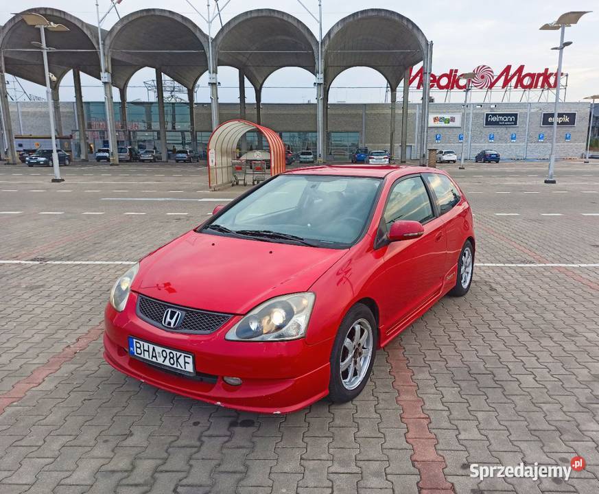 Honda Civic VII sport Hatchback 14 66kW Zadbany 66KM Civic Honda Białystok
