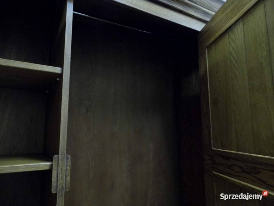 Duża dębowa SzafaStan lubuskie Zielona Góra