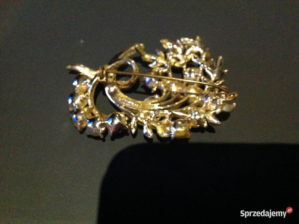Broszka Damska Vintage sygnowana Nowa Sól