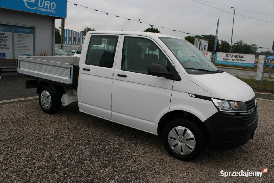 Volkswagen Transporter Doka Skrzynia Gwarancja 6 pełny VAT Volkswagen mazowieckie Warszawa