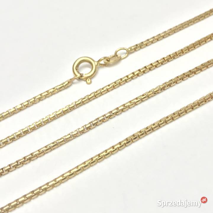 Złoty ŁAŃCUSZEK na KOMUNIĘ ŚWIETĄ 8K ŻMIJKA 45 Warszawa