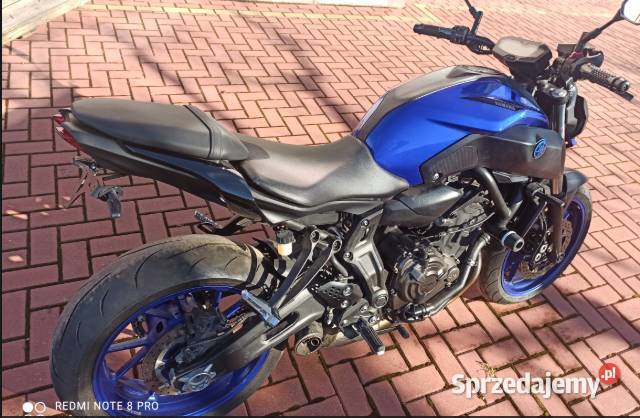Yamaha mt07 A2 akrapovic 2019r 35000km Limanowa
