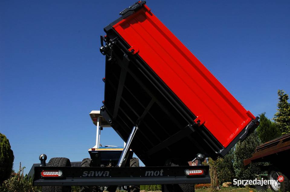 Przyczepa rolnicza 2 tony kiper mini traktor nieuszkodzony Łańcut