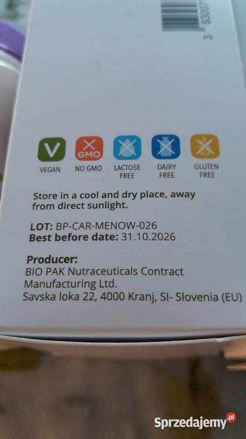 MenoWELL skutecznie ŁAGODZI OBJAWY MENOPAUZY 100 Pozostałe mazowieckie Warszawa