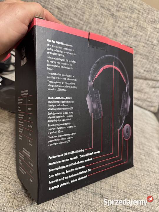 Słuchawki Gamingowe GH 003 Słuchawki i głośniki sprzedam