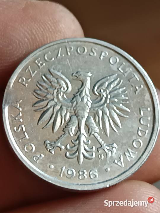 Sprzedam monete 50 groszy 1986 odkroj blachy