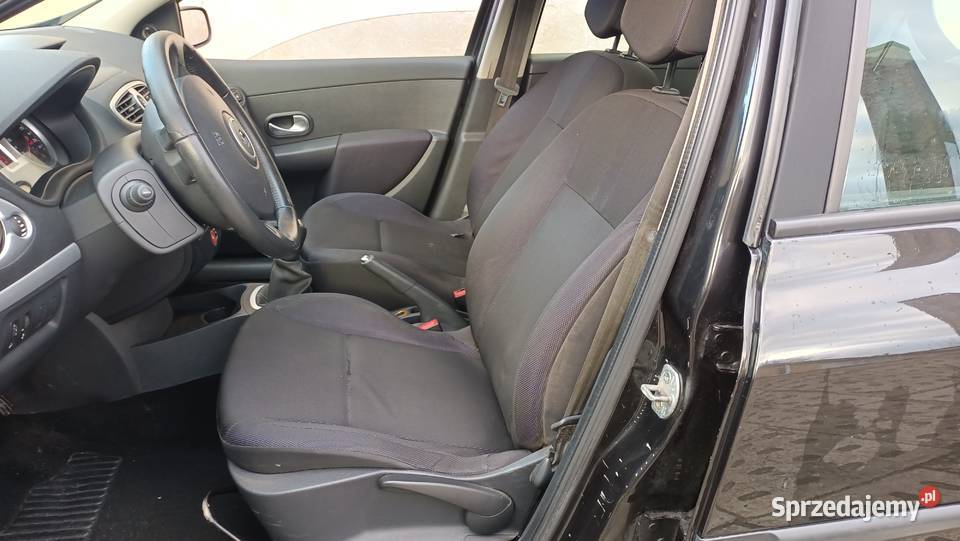 Clio III 1 6benzyna 89 5 drzwi Czarne Klima Alu Hatchback Stargard