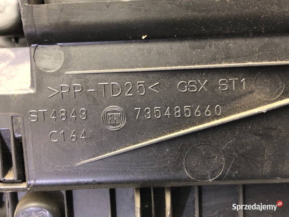 SCHOWEK PASAŻERA FIAT PUNTO EVO Hatchback