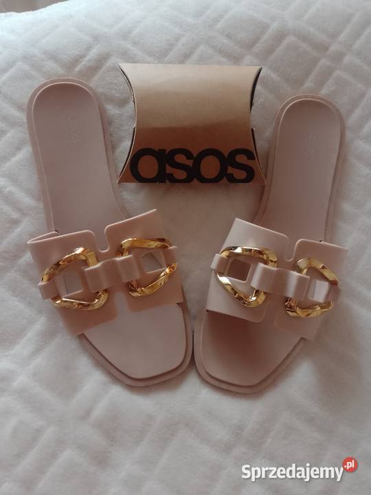 4 ASOS Bogato zdobione klapki z Londynu NOWE małopolskie Kraków