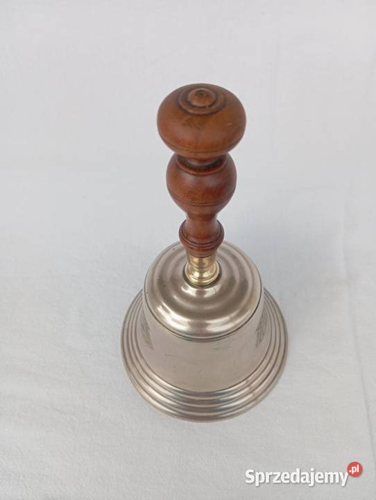 DZWONEK MOSIĘŻNY DUŻY STYLOWY CIĘŻKI Pozostałe opolskie Niemodlin