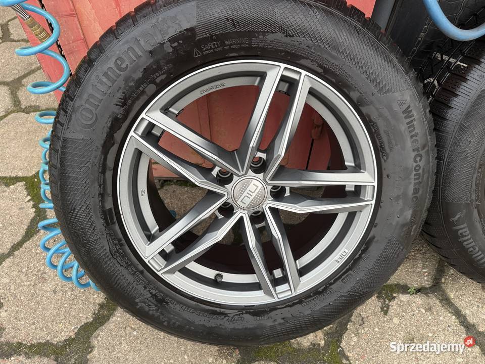Komplet kół zimowych felgi aluminiowe NIU łódzkie Skierniewice sprzedam