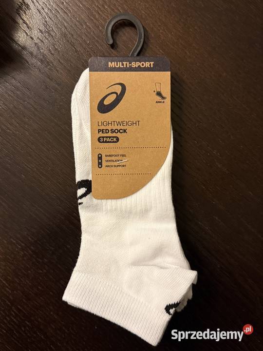 Skarpetki sportowe Asics 3pak białe Sportowe Zamość