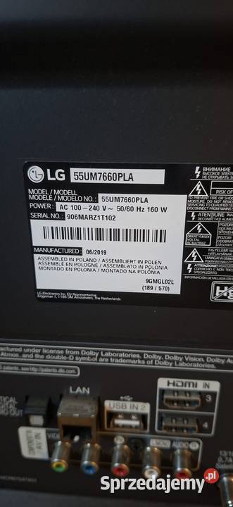 Telewizor 55 LG Mrzezino