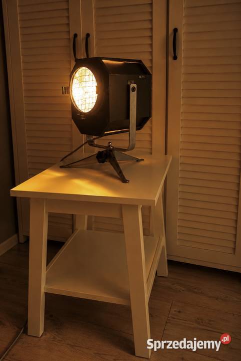 Loft Vintage lampa teatralna z ubiegłego Poznań