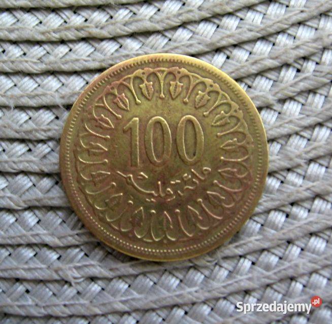 Tunezja 100 Milimów 1960r