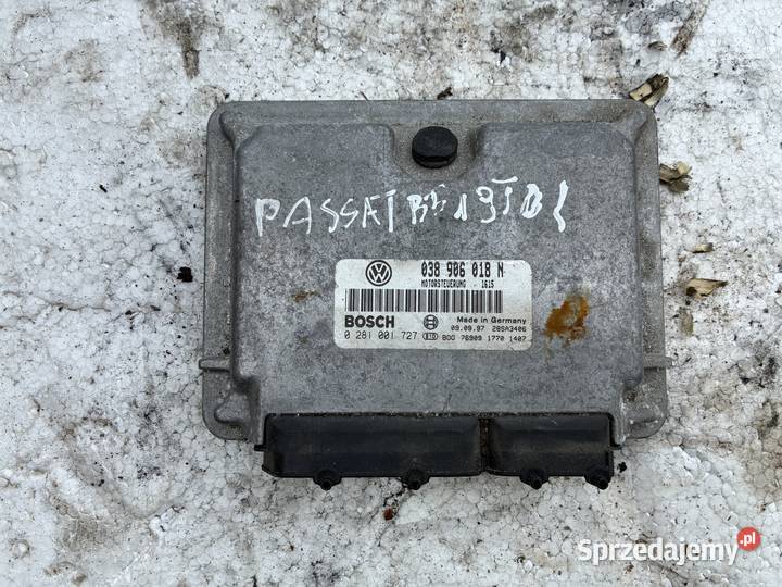 Komputer Sterownik Silnika Volkswagen Passat B5 osobowe Wisznice