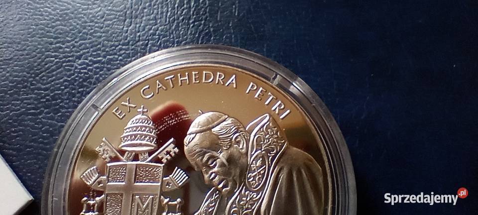 Stare monety Medal Jan Paweł II Zakon Maltański podkarpackie Lesko