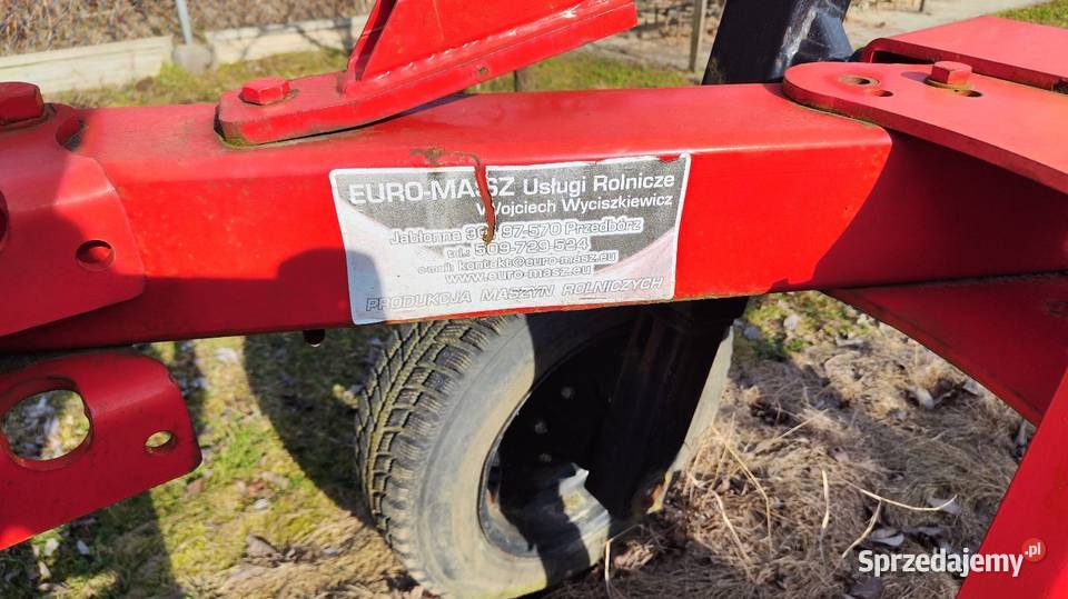 Pług Agromasz 4skibowy 31 jednobelkowy świętokrzyskie