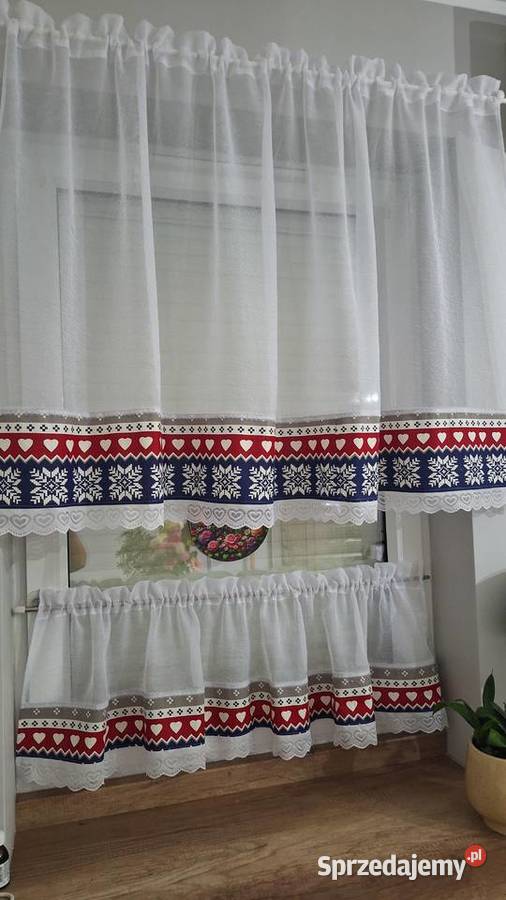 firanki zazdrostki szyte na wymiarświateczne kujawsko-pomorskie Włocławek