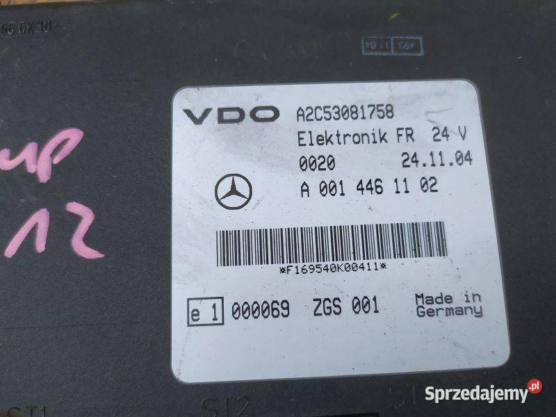 MODUŁ STEROWNIK MERCEDES CITARO A0014461102 Gliwice sprzedam