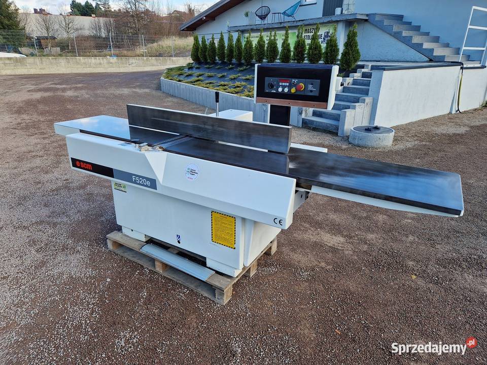 Wyrówniarka SCM F520e 3m stoły elektryka Kalwaria Zebrzydowska